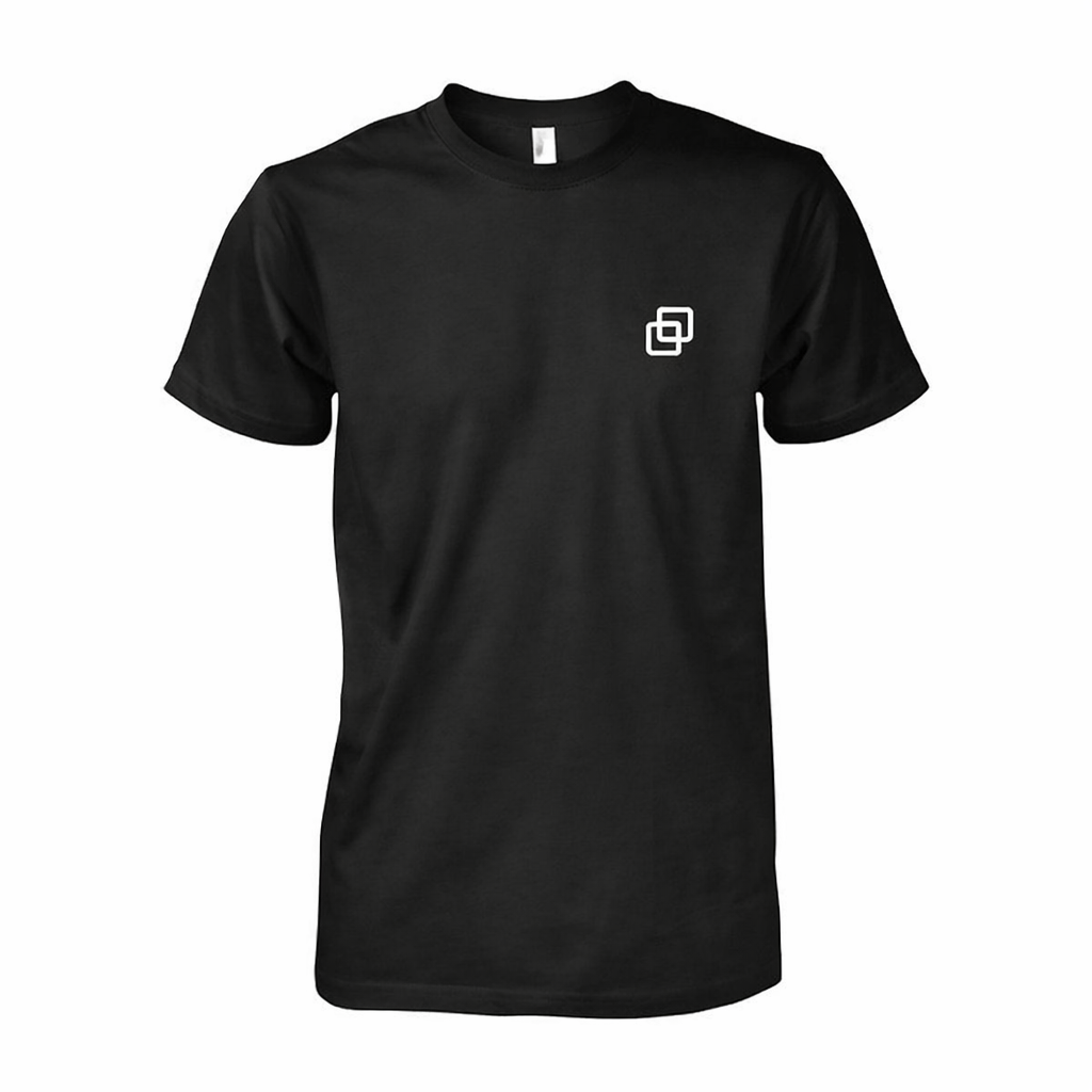 Camiseta preta Dev em Dobro